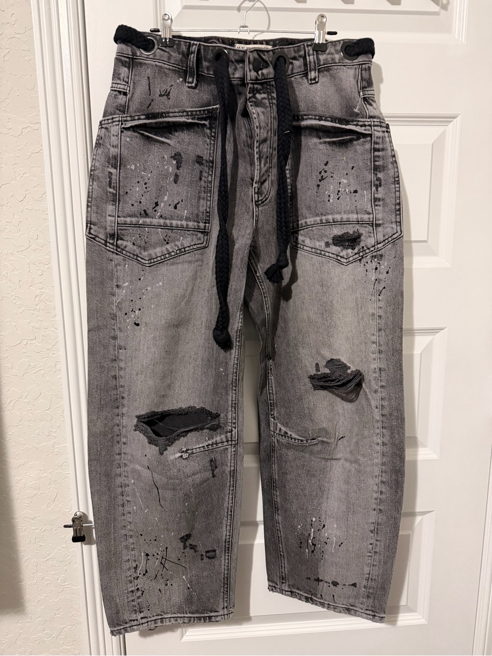 We The Free Moxie Low Slung Barrel Jeans - Picture 3 of 6
